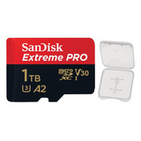 Sandisk Cartão De Memória Microsd 1tb Extremepro Adap + Case