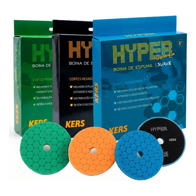 Kers Hyper Kit Pad Esponja Premium Corte Pulido Abrillantado | Envío gratis