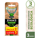 Maquina De Afeitar Schick Xtreme3 Ultimate Eco Pague2lleve3