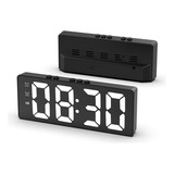 Reloj Despertador Digital Con Luminosidad Regulable, Rel [u]