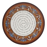 Quadro Decorativo Mandala Oração Pai Nosso Decoração 50cm