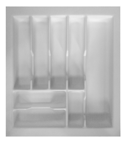 Cubiertero Plástico Para Cajón Blanco 450x500 Mm Cima M