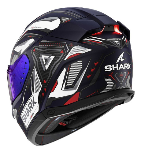 Capacete Shark Skwal I3 Rhad Bus Com Luz + Pinlock @#