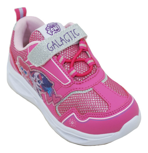 Zapatilla Footy Little Pony Con Luz Al Pisar Rosa Deporfan 