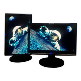 Kit C/ 2 Monitores Lenovo 19 Polegadas P/ Leitura Documentos