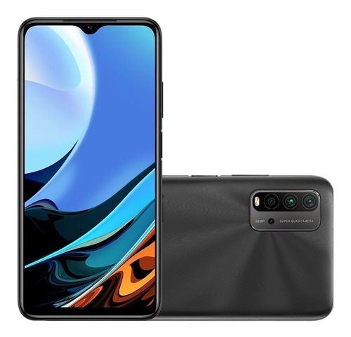 Smartphone Xiaomi Redmi 9t Tela 6,53 4gb/64gb 4g Cor Cinza Tamanho U