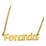 Collar Cadena Con Tu Nombre Personalizado Fabricante Mayoreo