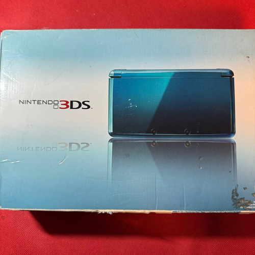 Consola Nintendo 3ds Aqua Blue En Caja Original  A