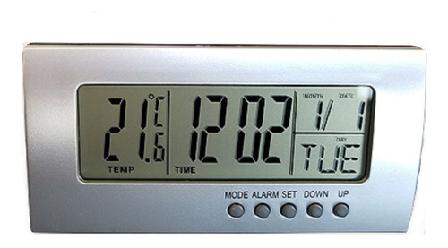 Reloj Digital Viaje Alarma Temperatura Despertador V. Crespo