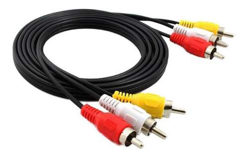 Cable Rca Audio Y Video 3 Rca / 3 Rca 1.5mts