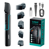 Cortadora Pelo Vgr V-602 Trimmer Extensible Corporal Luz Usb