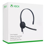 Auriculares Gamer Microsoft Xbox One Chat Black
