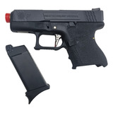 Pistol Airsoft Gbb Glock G27 T01 G006wet-1 Preta 14rds