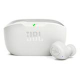 Fone De Ouvido Jbl Wave Buds White Com Microfone In-ear E Nf