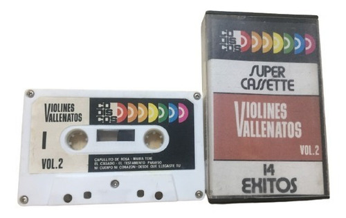 Cassette Violines Del Vallenato Vol2