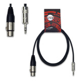 Cable Xlr Canon Hembra A Miniplug Stereo 30 Cm Neutrik