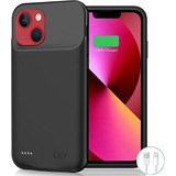 Funda De Batería Para iPhone 13, 7000 Mah, Delgada, Portátil