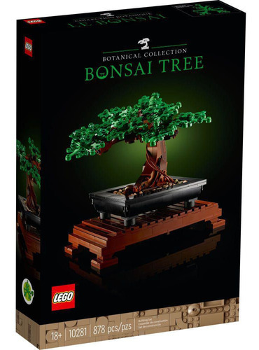 Lego Botanical Collection 10281 Bonsai Árvore 878 Peças 12x