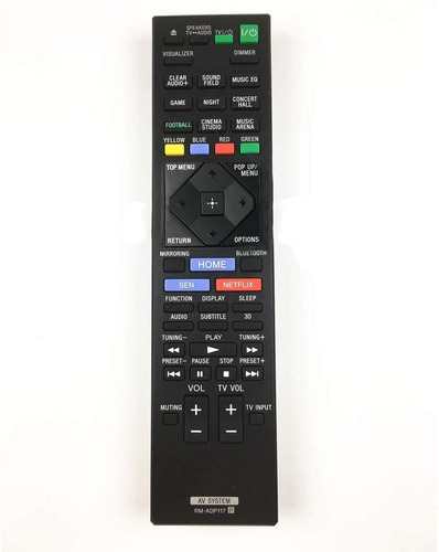 Control Remoto Rm-adp117 Para Sony Bdv-n5200w Bdv-n7200w 