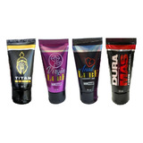 Pack X4 Lubricante Titan + Anal + Estrechante + Dura Mas