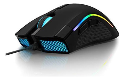 Mouse Gamer Delux Ergonomico Rgb 24000dpi