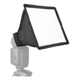 Difusor Flash Softbox Pegable 15x17cm Reflector  Universal 