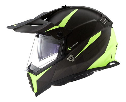 Casco Cross Ls2 Mx 436 Pioneer Yellow Cuota En Devotobikes