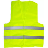 Pack 50 Chaleco Reflectivo Naranja Amarillo Seguridad Vial 