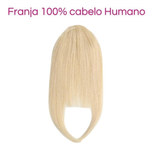 Aplique Tic Tac Franja Humana Liso 25cm 