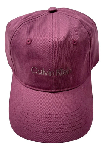 Gorra Calvin Klein Adulto Unisex Color Bordo Nueva Importada