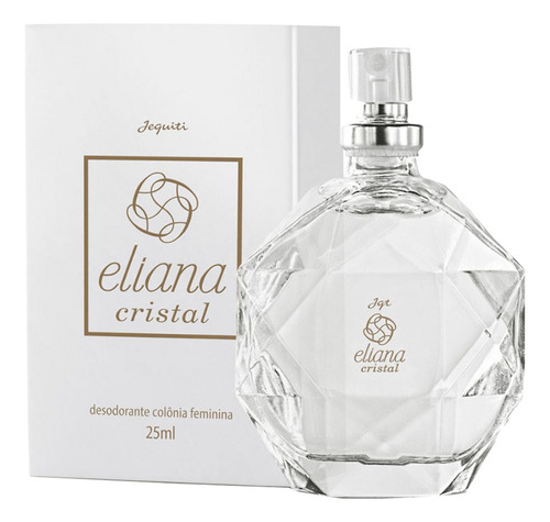 Eliana Cristal Colonia Feminina Jequiti 25 Ml