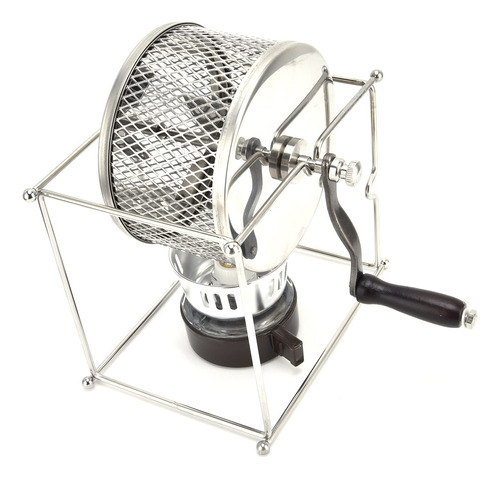 Tostador De Café Manual De Acero Inoxidable Con Control De T