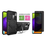 Capa Compatível Para Galaxy A52/ A52s + Pelicula Privacidade