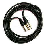 Cable Xlr Para Microfono Profesional De 6 Metros