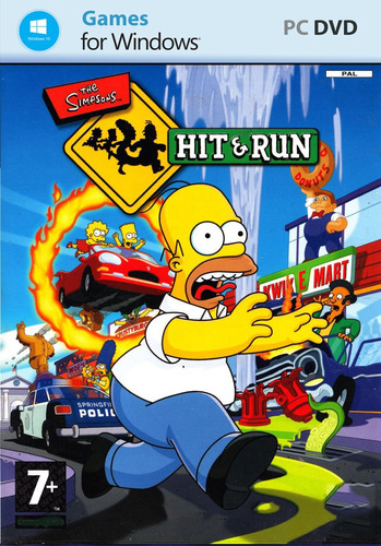 Los Simpsons Hit & Run /  Español /fisico Juego Pc Windows