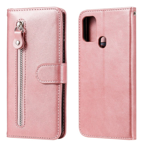 Funda De Piel Con Tapa Para Samsung Galaxy M31