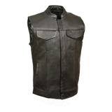 Milwaukee Leather Sh2036-blk-xs Chaleco Para Hombre (talla X