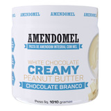 Pasta Amendomel 1010g Chocolate Branco Pasta De Amendoim