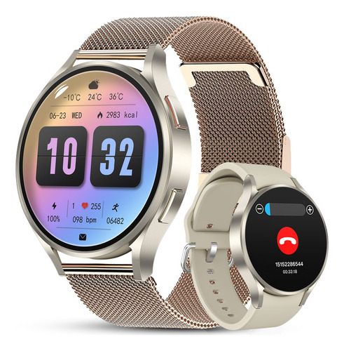 Assistentes De Voz Masculinos Femininos Smartwatch Smart Wat