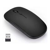 Ratón Mouse Silencioso Inalámbrico De Carga Portátil 2.4g