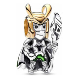 Charm Loki Avenger Dios Compatible Pandor Regalo Amor Amista