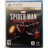 Spiderman Miles Morales Ultimate Edition Ps5 Físico Usado