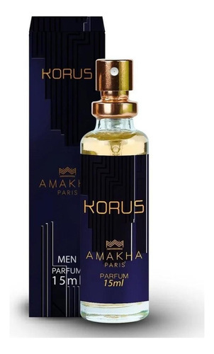 Perfume Korus Amakha Paris 15ml Excelente Para Bolso Men