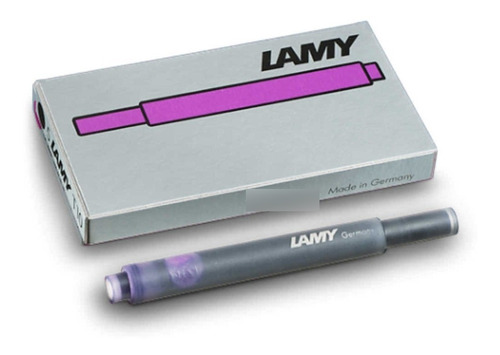 Tinta Pluma Fuente Lamy T10 - Cartridges Violeta (5 Pcs)