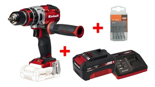 Taladro Percutor Atornillador Inalámbrico De 13mm Einhell Te-cd 18 Li-i Bl 18v + Accesorio Con Maletín De Transporte