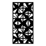 Panel Decorativo 0.60x1.20 Modelo Triangulos - Chapa 0.9mm