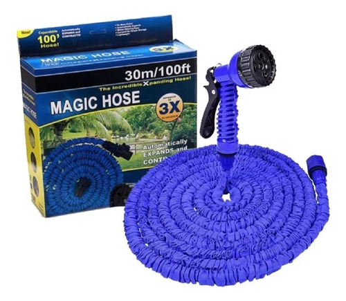 Manguera Expandible Magic Hose  30 Metros + Pistola