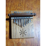 Kalimba Instrumento Musical Madera 10 Notas Amplificable.