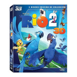 Rio 2 Pelicula Blu-ray 3d + Blu-ray + Dvd