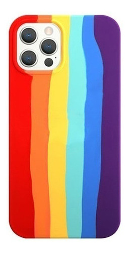 Funda Case Protectora Arcoiris Generica Compatible iPhone